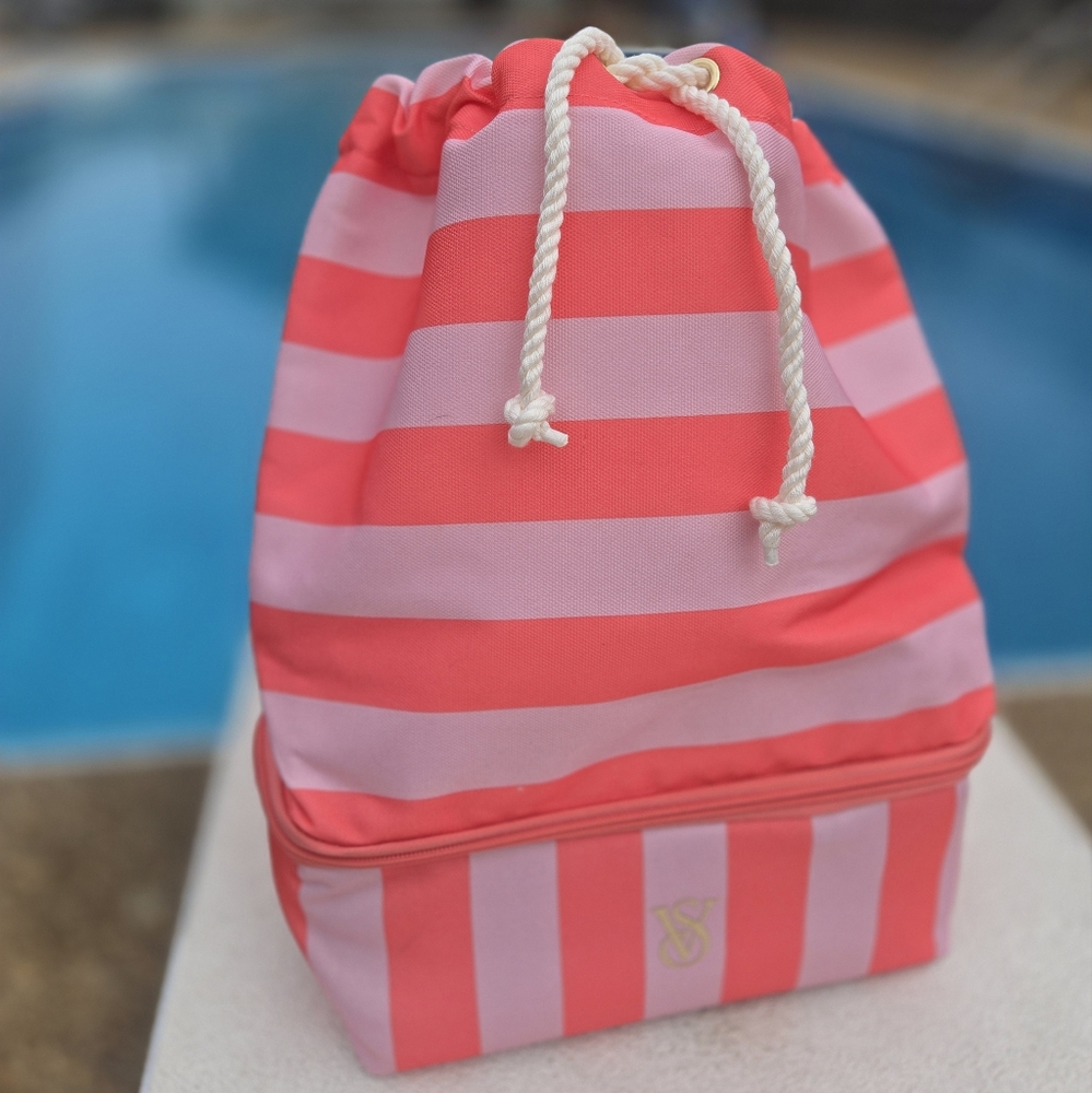 Victoria Secret Beach Cooler Backpack NWT